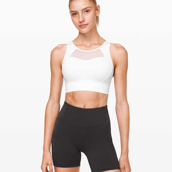 Lululemon Breathe it In Bra White - Picture 3 of 8